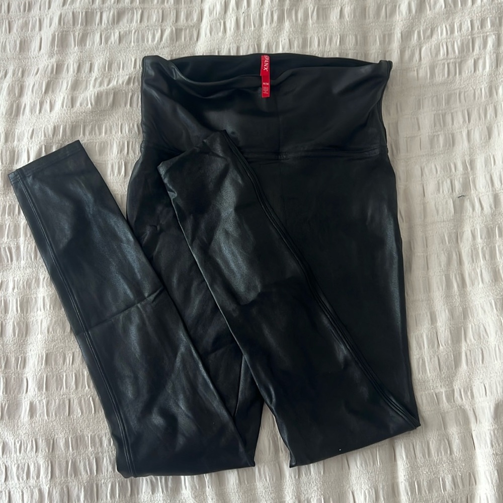 Spanx Faux leather leggings